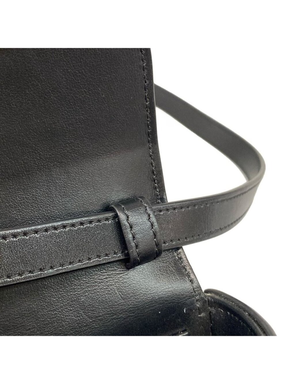 ★SOLD★ Celine Shoulder Bag Mini Claude Black - Picture 10 of 15